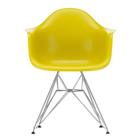 Cadeira de Braços em Plástico Eames DAR / Base Cromada
